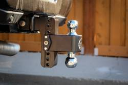 Weigh Safe - Weigh Safe CTB6-2.5-KA-CER-BLA 180 Hitch 6" Drop 2.5" Shank w/Hitch Pin Lock - Image 2