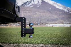 Weigh Safe - Weigh Safe CTB8-2.5-KA-CER-BLA 180 Hitch 8" Drop 2.5" Shank w/Hitch Pin Lock - Image 2