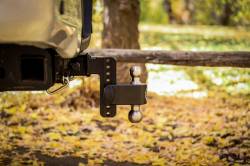 Weigh Safe - Weigh Safe LTB6-2.5-KA-CER-BLA 180 Hitch 6" Drop 2.5" Shank w/Hitch Pin Lock - Image 2