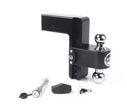 Weigh Safe - Weigh Safe CTB8-3-KA-CER-BLA 180 Hitch 8" Drop 3" Shank w/Hitch Pin Lock - Image 1