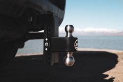 Weigh Safe - Weigh Safe LTB8-2-KA-CER-BLA 180 Hitch 8" Drop 2" Shank w/Hitch Pin Lock - Image 2