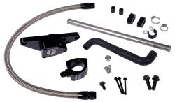 Fleece Performance - Fleece FPE-CLNTBYPS-CUMMINS-0305-SS Cummins Coolant Bypass Kit w/SS Braided Line - Image 1