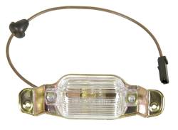 Auto Metal Direct - Auto Metal Direct W-773 License Plate Lamp Assembly for 66-72 Chevy/Pontiac - Image 1