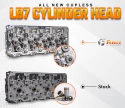 Fleece Performance - Fleece FPE-61-10001-P-CL Duramax Head Cupless Bore for 01-04 LB7 PS - Image 1