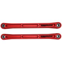 Camburg - Camburg CAM-120032-RED Kinetik Series Rear Billet Trailing Arm Kit Red - Image 1