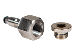 Fleece Performance - Fleece FPE-FPTP-GM-1116 Return Fuel Pressure Test Port for 11-16 LML Duramax - Image 1