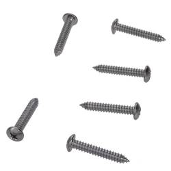 Auto Metal Direct - Auto Metal Direct W-404 Armrest Base Screw 6Pcs for 68-72 Chevy Nova/El Camino - Image 5