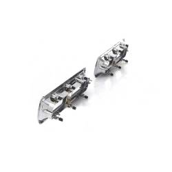 Auto Metal Direct - Auto Metal Direct W-454 Taillight Bezels Pair for 68 Chevy Camaro - Image 3