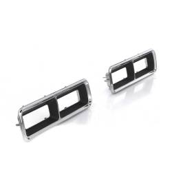 Auto Metal Direct - Auto Metal Direct W-454 Taillight Bezels Pair for 68 Chevy Camaro - Image 6