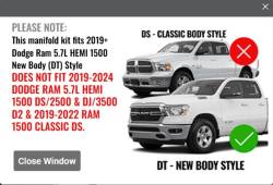 BD Diesel - BD Diesel 1041467 Exhaust Manifold Kit for 19-24 RAM 1500 DT 5.7L Hemi - Image 4