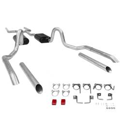 Flowmaster 17119 2.5" American Thunder CrossMember-Back Exhaust 64-72 GM A-Body