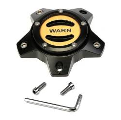 Warn - Warn 106681 Replacement Wheel Center Cap Black/Gold 5 Lug - Image 1