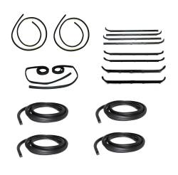 Fairchild Industries - Fairchild Industries KF1039-16 Front & Rear Belt Weatherstrip 16pc Kit - Image 1