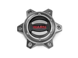 Warn - Warn 104484 Optional Wheel Center Cap Gray/Red 6 Lug - Image 1