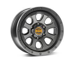 Warn - Warn 104486 Moonsault 17x8.5 6x5.5 0mm Gray Matte - Image 1