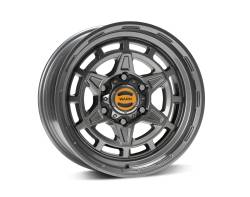 Warn - Warn Diamond Cutter 17x8.5 6x5.5 0mm Gray Matte 104488 - Image 1