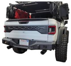 Go Rhino - Go Rhino 373120T Rockline Rear Full Width Bumper for 2020-2025 Jeep GLADIATOR - Image 2