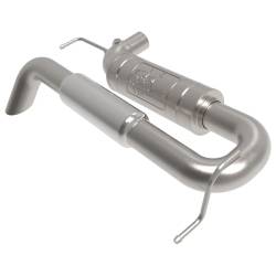 RockJock 4x4 - RockJock 49-43147 Hi-Clearance Axle Back Exhaust System for 21-24 Ford Bronco - Image 1