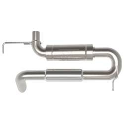 RockJock 4x4 - RockJock 49-43147 Hi-Clearance Axle Back Exhaust System for 21-24 Ford Bronco - Image 2
