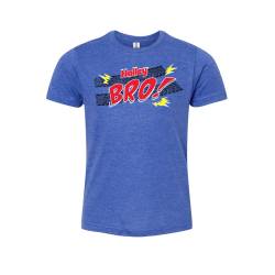 Holley - Holley 10476-LGHOL T-Shirt Youth Large Royal Heather Blue - Image 2