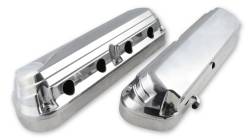 Holley - Holley 241-186 2Pc Modular Alu. Engine Valve Cover Set for GM Gen III/IV LS - Image 6