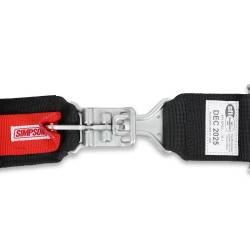 Simpson Safety - Simpson Safety 290636HK 6Pt Harness w/Latch & Link 2" Straps Black 55" - Image 3