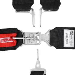 Simpson Safety - Simpson Safety 29075BKH Black Latch & Link 55" Pull Down Harness - Image 1