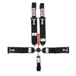 Simpson Safety - Simpson Safety 29102BKH Lever Camlock 62" Lap FM 5PT Pull-Up Black Harness - Image 3