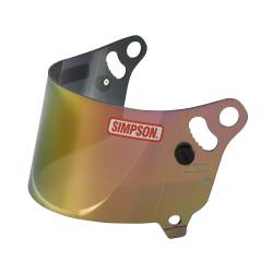 Simpson Safety - Simpson Safety VPR03 Helmet Replacement Shield Iridium for Viper - Image 4