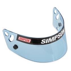 Simpson Safety - Simpson Safety 1019-17 Hi-Def Blue Helmet Shield for Speedway Shark - Image 4