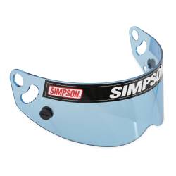 Simpson Safety - Simpson Safety 1029-17 Hi-Def Blue Helmet Shield for x Bandit Diamondback RX - Image 2