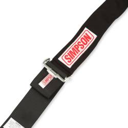 Simpson Safety - Simpson Safety 29116KT Drag Race 5-Point Wrap-Around Harness Black - Image 2