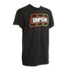 Simpson Safety - Simpson Safety 45003M Staging T-Shirt Medium Black - Image 2