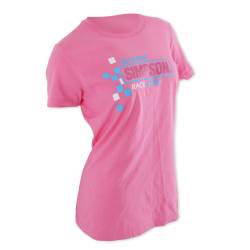 Simpson Safety - Simpson Safety 45011M Hot Lap T-Shirt Ladies Medium Pink - Image 7
