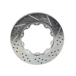 Baer Brakes - BAER Brakes 6910354 Rotor Ring Replacement 11" Slot Drill w/Zinc Drivers Side - Image 2