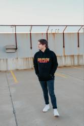 Simpson Safety - Simpson Safety 45019S Racing Stripes Hoodie Small Black - Image 2