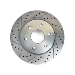 Baer Brake Systems - BAER Brakes 6920228 Rotor Replacement Rear 14" 1.180" Thick Slot Drill Passenger - Image 1