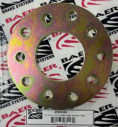 Baer Brakes - BAER Brakes 2000042 Steel Wheel Spacers Pair 1/8" Thick 5x4.5 5x4.75 - Image 1
