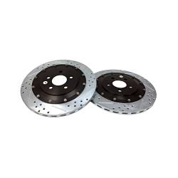 Baer Brake Systems - BAER Brakes 2262019 EradiSpeed+1 Brake Rotor Upgrade 14" Rear 05-14 Mustang - Image 1