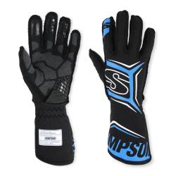 Simpson Safety - Simpson Safety MGZB Magnata Racing Gloves XXL Blue SFI 3.3/5 FIA 8856-2018 - Image 3