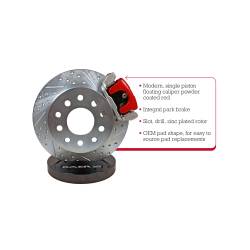 Baer Brakes - BAER Brakes 4302527R Chevy Rear Disc Brake Upgrade Kit - Image 4