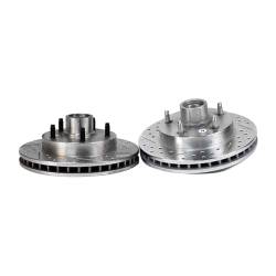 Baer Brake Systems - BAER Brakes 05357-020 Front Disc Brake Rotor Set for 94-99 Dodge RAM 1500 RWD - Image 1