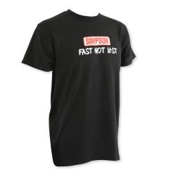 Simpson Safety - Simpson Safety 45005M Fast Times T-Shirt Medium Black - Image 3