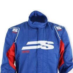 Simpson Safety - Simpson Safety AS04221 Airspeed Suit Medium Blue/Red/White - Image 6