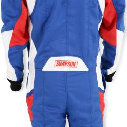 Simpson Safety - Simpson Safety AS04221 Airspeed Suit Medium Blue/Red/White - Image 5