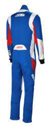 Simpson Safety - Simpson Safety AS04321 Airspeed Suit Large Blue/Red/White - Image 4