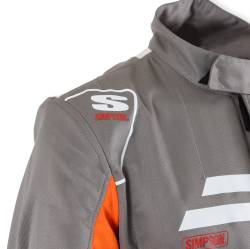 Simpson Safety - Simpson Safety AS05121 Airspeed Suit Small Alloy/Orange/White - Image 3