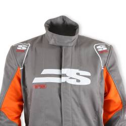 Simpson Safety - Simpson Safety AS05421 Airspeed Suit XL Alloy/Orange/White - Image 2