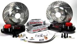 Baer Brakes - BAER Brakes 4301504S 13" Front Track4 Silver for 65-66 Ford/RideTech Mustang - Image 5