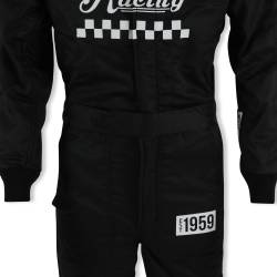 Simpson Safety - Simpson Safety CK02121 Checkers Suit Small Black 2-Layer Racing Suit - Image 4